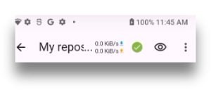Repository access screen complete